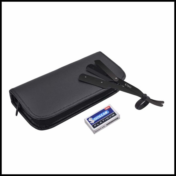 Ringblade - Black Matte - Straight Edge Razor $29.99 Unic Beauty Black-Matte-Unic-Razor